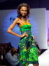 Carmen "Green Dream" Silk Scarf Dress